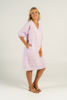 Linen Spot Dress - Pink Lily | Seesaw