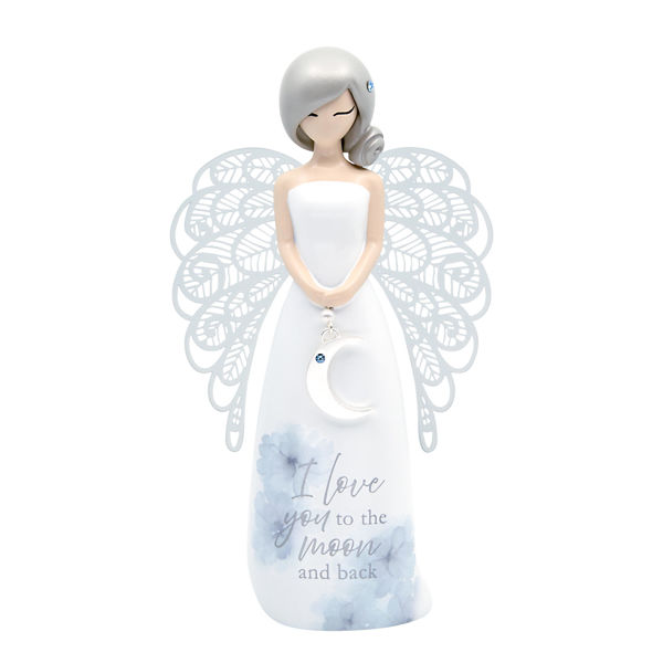 Angel Figurine | Moon & Back