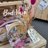 Bud Vase with Mini Dried Arrangement | Lisa Pollock Art