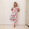 Palazzo Wide Leg Pant - Roses | Seesaw
