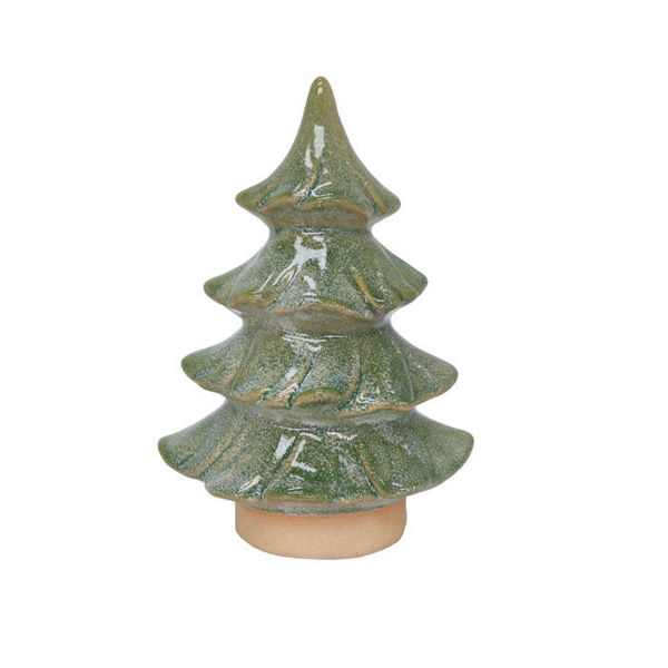 Ceramic Green Christmas Tree | Small