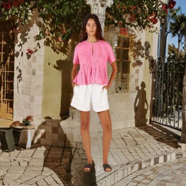 Vivian Top - Pink | Rubyyaya 