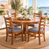 Benowa Dining Chair - Upholstered | Antique Oak