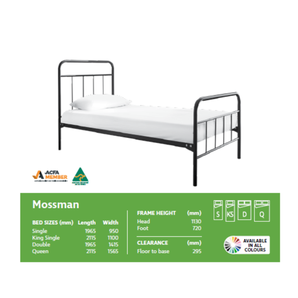 Mossman Bed Frame | Single