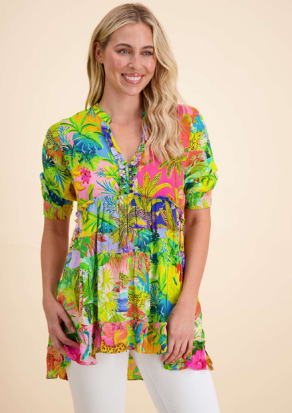 Oasis Tunic - Sea | Lula Life