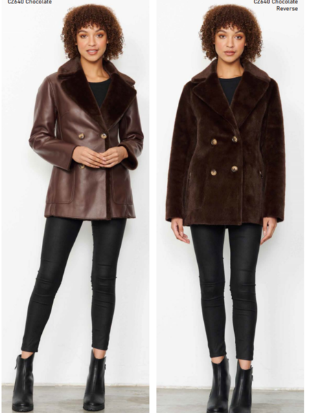 Reversible Coat - Chocolate | Caju