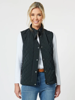 Brighton Puffer Vest - Black | Gordon Smith