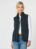 Brighton Puffer Vest - Black | Gordon Smith