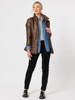 Pearlised Puffer Jacket - Toffee | Gordon Smith