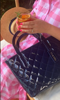 Remi Tote in Navy | Liv & Milly