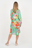 Molly Dress - Guildford Print Green | Naudic