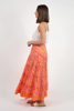 Jazz Skirt - Adria Print Coral | Naudic