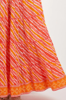 Jazz Skirt - Adria Print Coral | Naudic