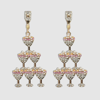 Happiness Champagne Tower Earrings | Lisa Pollock
