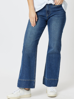 Georgia High Rise Wide Leg Jean - Denim | Threadz