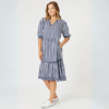 Ric Rac Top - Navy | Threadz
