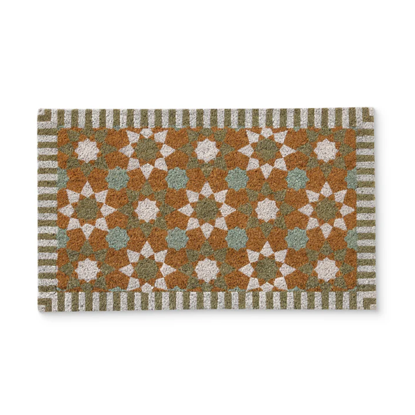 Moroccan Tile Doormat | Madras Link