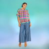 Ria Pant Basic - Chambray | Boom Shanker