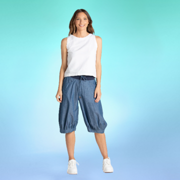 jada Short Basic- Chambray | Boom Shanker