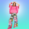 Floret Top - Pink | Boom Shanker