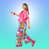 Floret Top - Pink | Boom Shanker