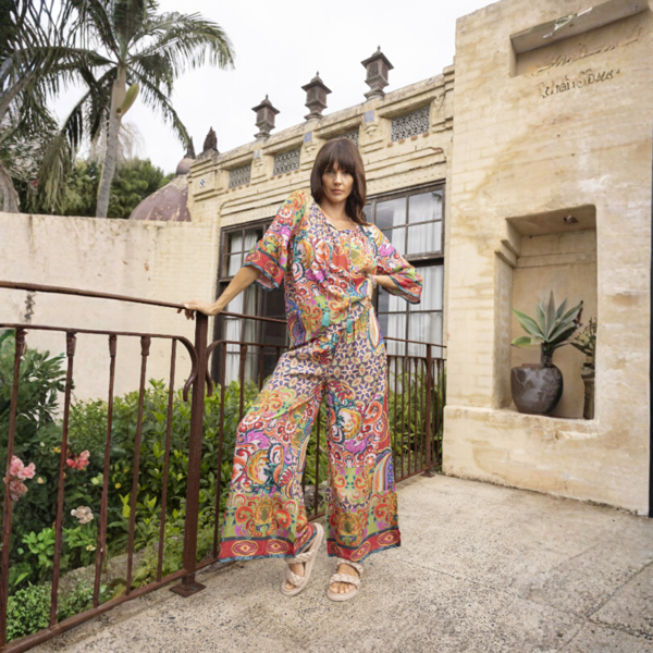 Francesca Top - Print | Escape by QC