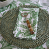 Braided Dark Green Placemat- 33cm | Madras Link