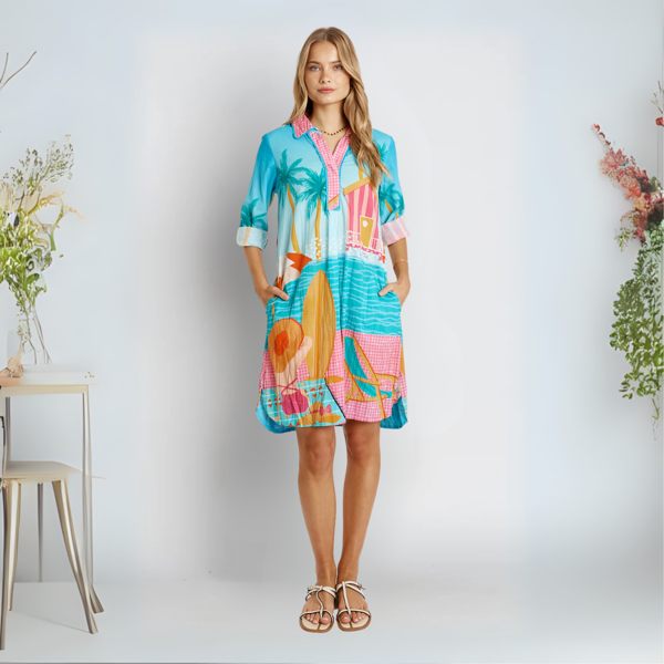 Seraphina Shirtmaker - Mist  | Lula Life