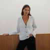 The Shoreline Cardigan- Storm | Namastai