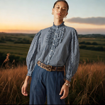 countryside-frill-top-navy-rubyyaya
