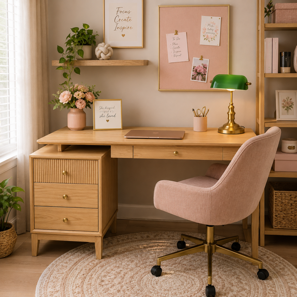 Bailey Desk  Oak