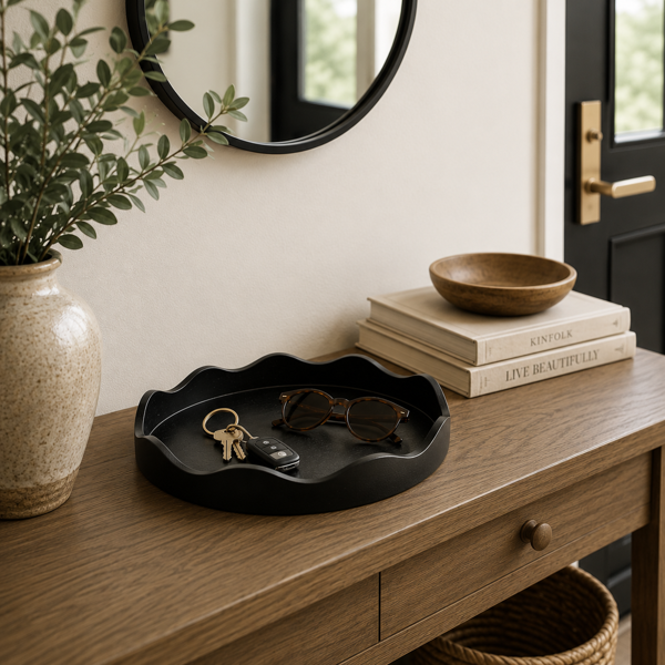 carey-black-round-wavy-tray-madras-link