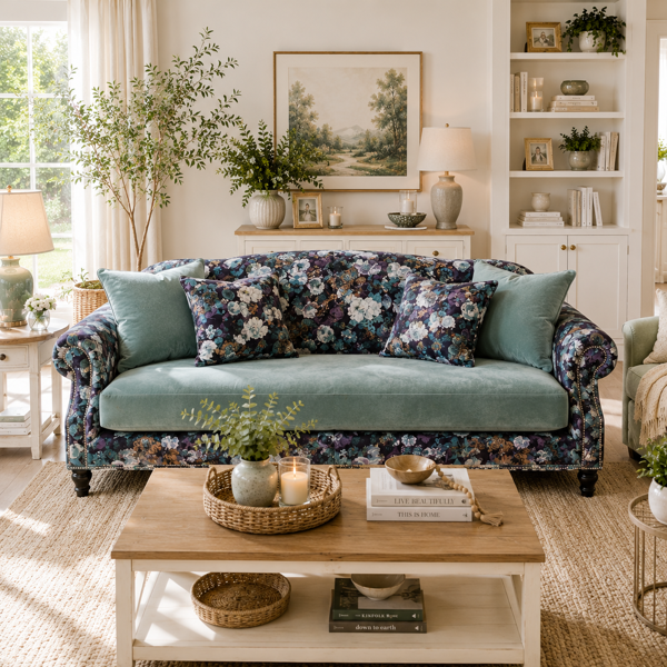 Caufield 2.5 Seater Sofa  Custom Made Warwick Fabrics