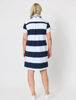 Riviera Polo Dress - Navy/White | Gordon Smith