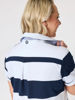 Riviera Polo Dress - Navy/White | Gordon Smith