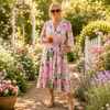 Desert Oasis Dress – Musk Multi  Gordon Smith